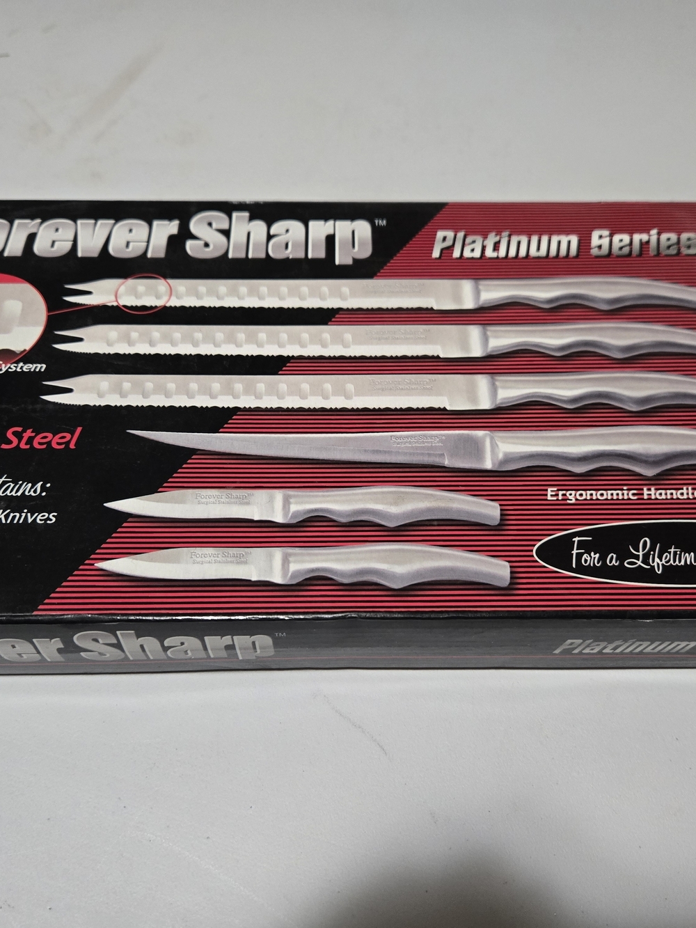 Forever 21 Platinum Series Knife Set - Silver